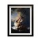 Framed Art Print of Rembrandts Christ in the Storm on the Sea of Galilee